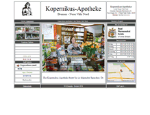 Tablet Screenshot of kopernikus-apo.de